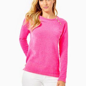 Lilly Pulitzer Pippin Sweater in Cockatoo Pink XXS NWT